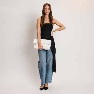The Angela Crossbody in Black - Olive Street