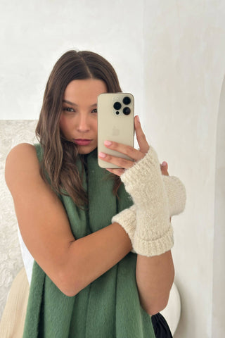 The Stockholm Scarf - 100% Recycled in Forest Fern