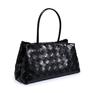 The Elsy Satchel in Black - Olive Street