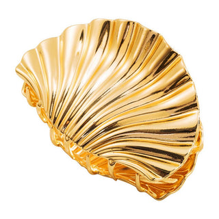 The Shell Metal Claw Clip in Gold - Olive Street