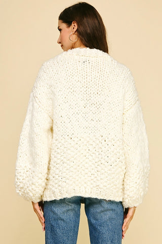 Chunky Knit Cardigan