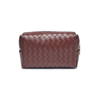 The Woven Pouch in Chocolate