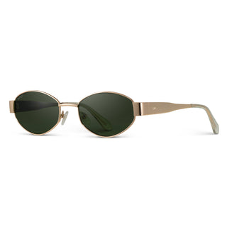 The Verona Oval Metal Frame Sunglasses