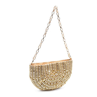 The Rowan Evening Bag in Gold - Olive Street