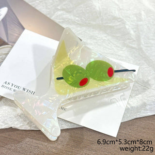 The Cocktail Hair Claw Clip