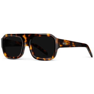 The Harlee Polarized Bold Aviators in Brown
