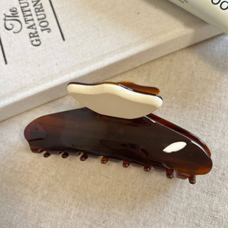 The Color Block Claw Clip
