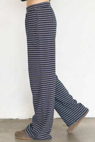 Lorenze Pants: WINE MULTI / L - Olive Street