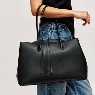 The Sadie Satchel in Chocolate