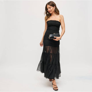 Irene - Croco Asymmetrical Evening Bag: Black - Olive Street