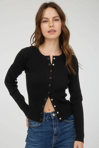 Snap Button Cardigan