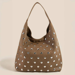 The Studded Faux Leather Tote