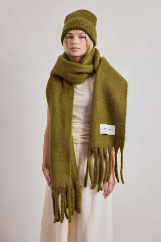 The Reykjavik Scarf in Green