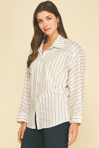 The Hourglass Striped Shirt