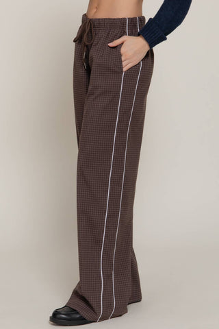 The Plaid Check Easy Pant - Olive Street