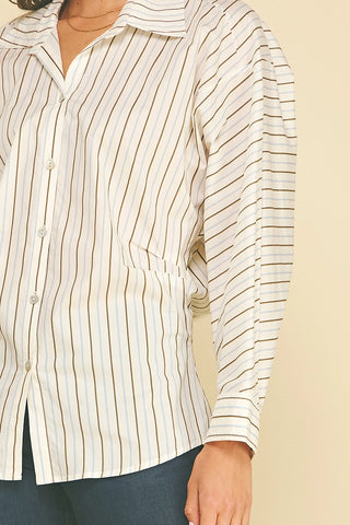 The Hourglass Striped Shirt