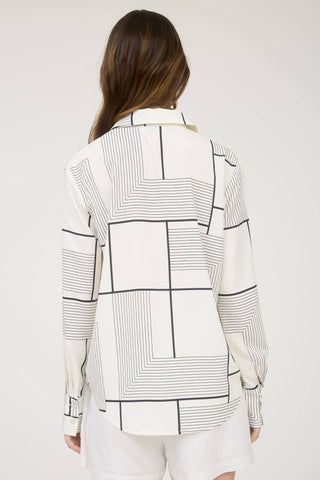 The Geometric Print Shirt