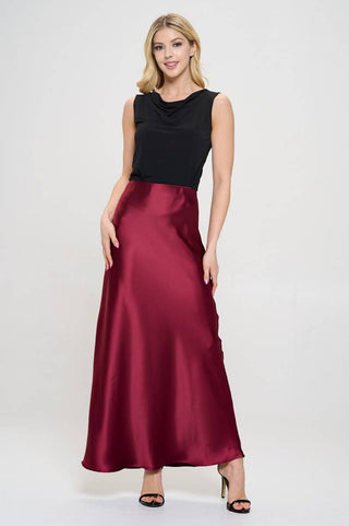 The Satin Maxi Skirt