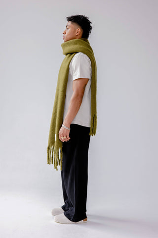 The Reykjavik Scarf in Green