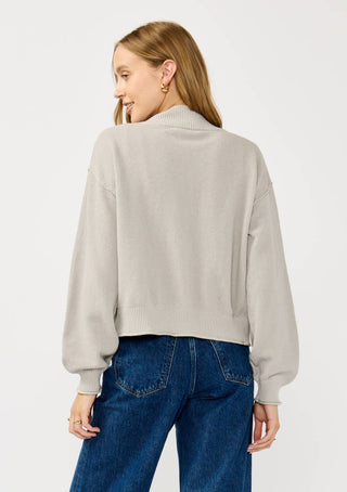 The Cropped Textured Cardigan