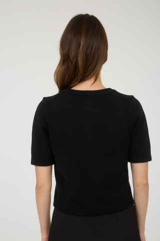 The Short Sleeve Button Cardigan