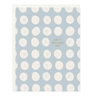 Mom Soft Blue Dots Card - Olive Street