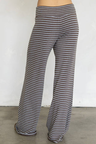 Langston Pants: BROWN-GREY / S - Olive Street