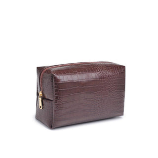 The Chic Croc Pouch in Brown