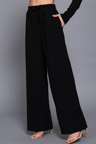 The Texture Knit Ribbed Pant