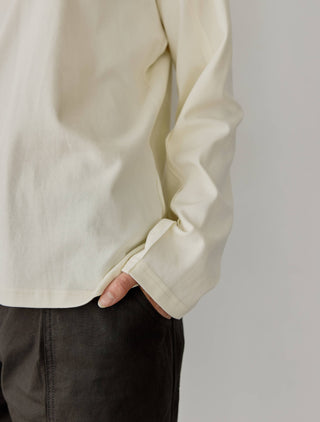 The Raw Hem Long Sleeve Tee