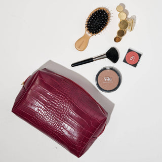 The Chic Croc Pouch in Black