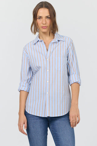 The Galina Stripe Button Down