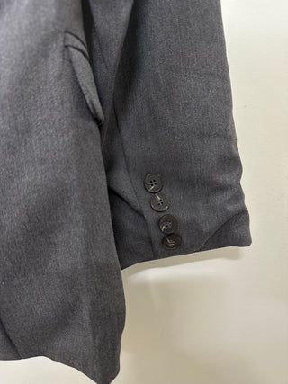 Double Breasted Grey Blazer