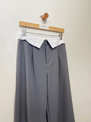 Fold Over Trouser