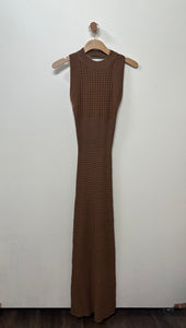 Sutton Contrast Crochet Dress