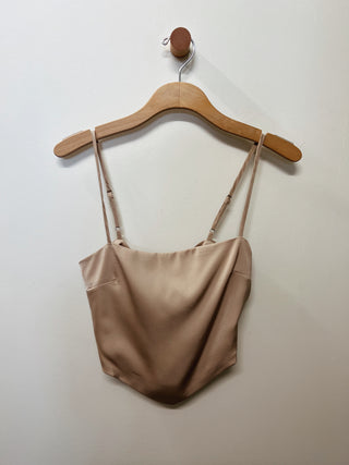 Satin Handkerchief Top