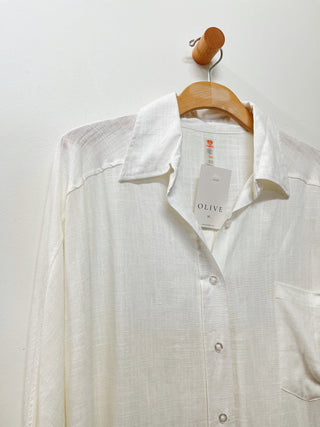 Linen Button Down Shirt