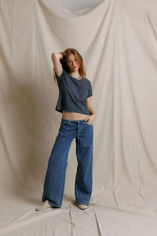 The Lisa Slim Crew Tee
