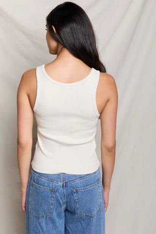 The Maria V-Neck Blondie Tank