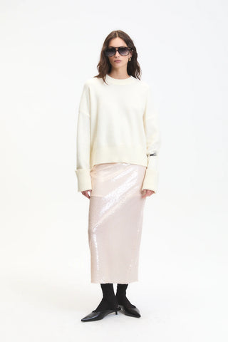 The Ryan Seam Detail Crew Sweater