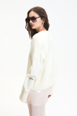 The Ryan Seam Detail Crew Sweater