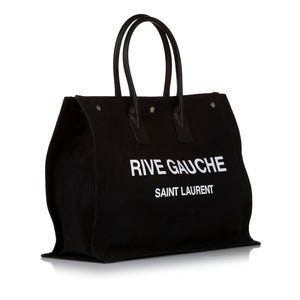 Saint Laurent Camo Rive Gauche Noe Tote Bag