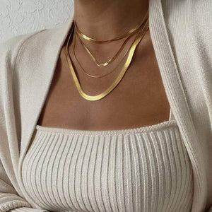 Cassia Double Chain Necklace