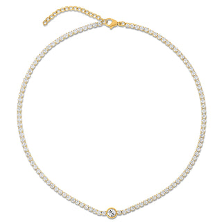 Vanessa Tennis Chain Necklace
