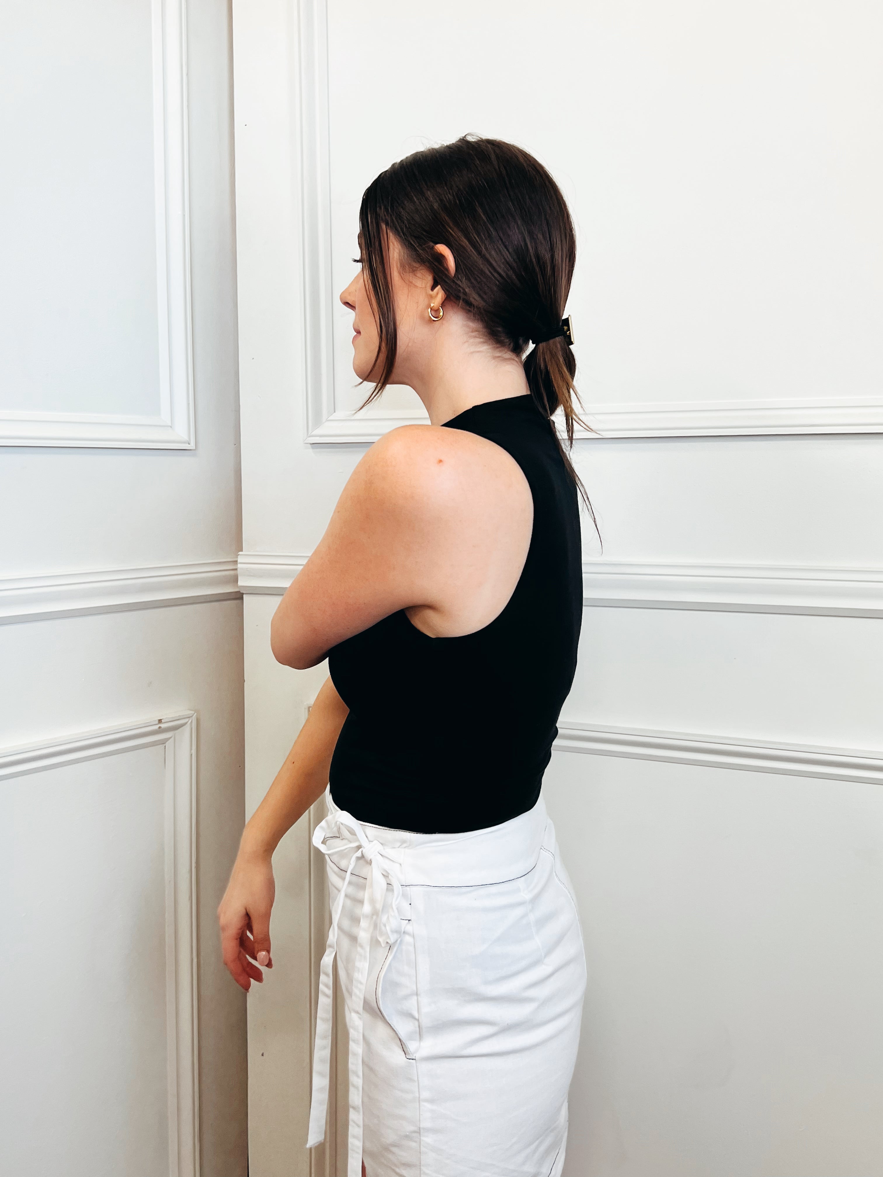 Sleeveless Knit Tank