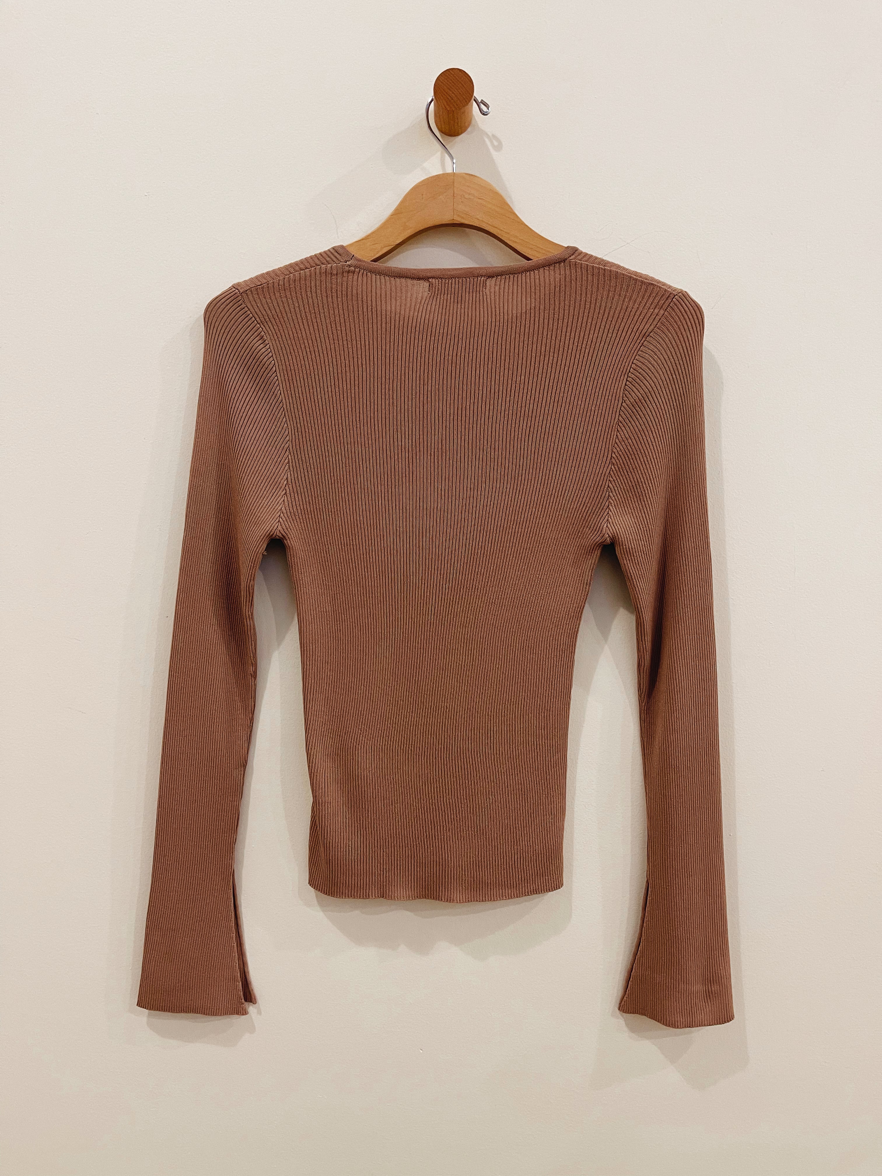 Lightweight Knit Long Sleeve Top
