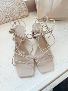 Strappy Square Toe