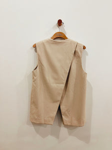 Vegan Leather Vest Jacket