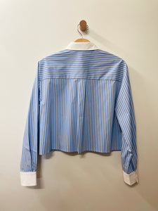 Emory Crop Menswear Shirt