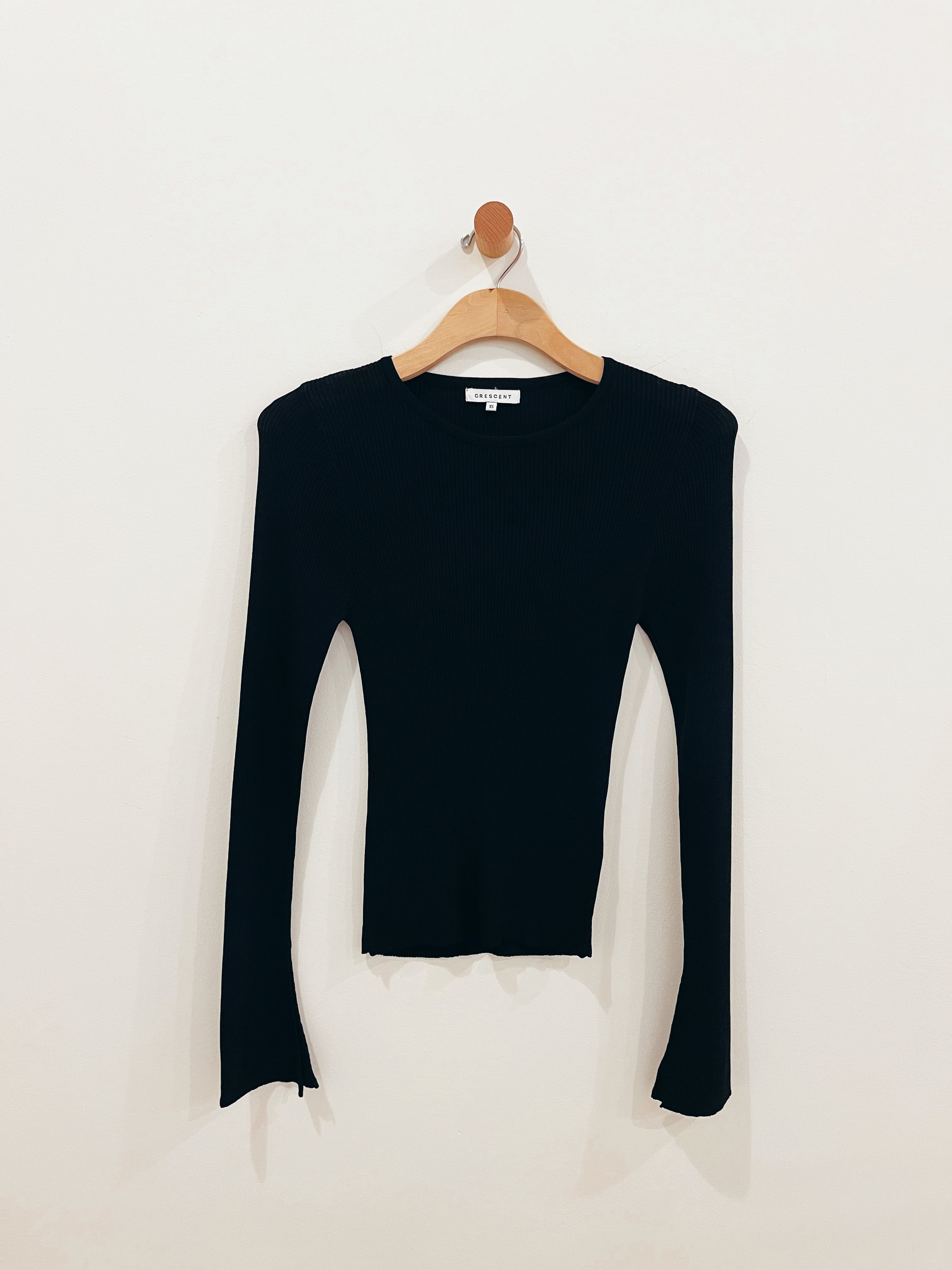 Lightweight Knit Long Sleeve Top